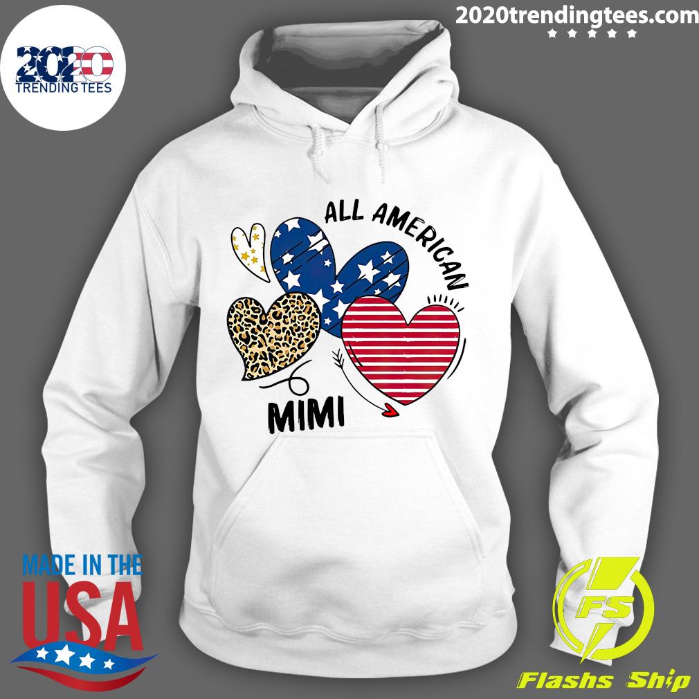 Heart All American Mimi - Adult & Kids T-Shirts, Sweatshirts & Hoodies apparel design preview 2