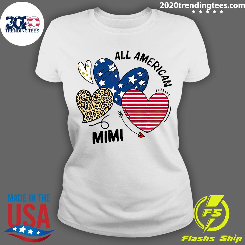 Heart All American Mimi - Adult & Kids T-Shirts, Sweatshirts & Hoodies apparel design preview 3