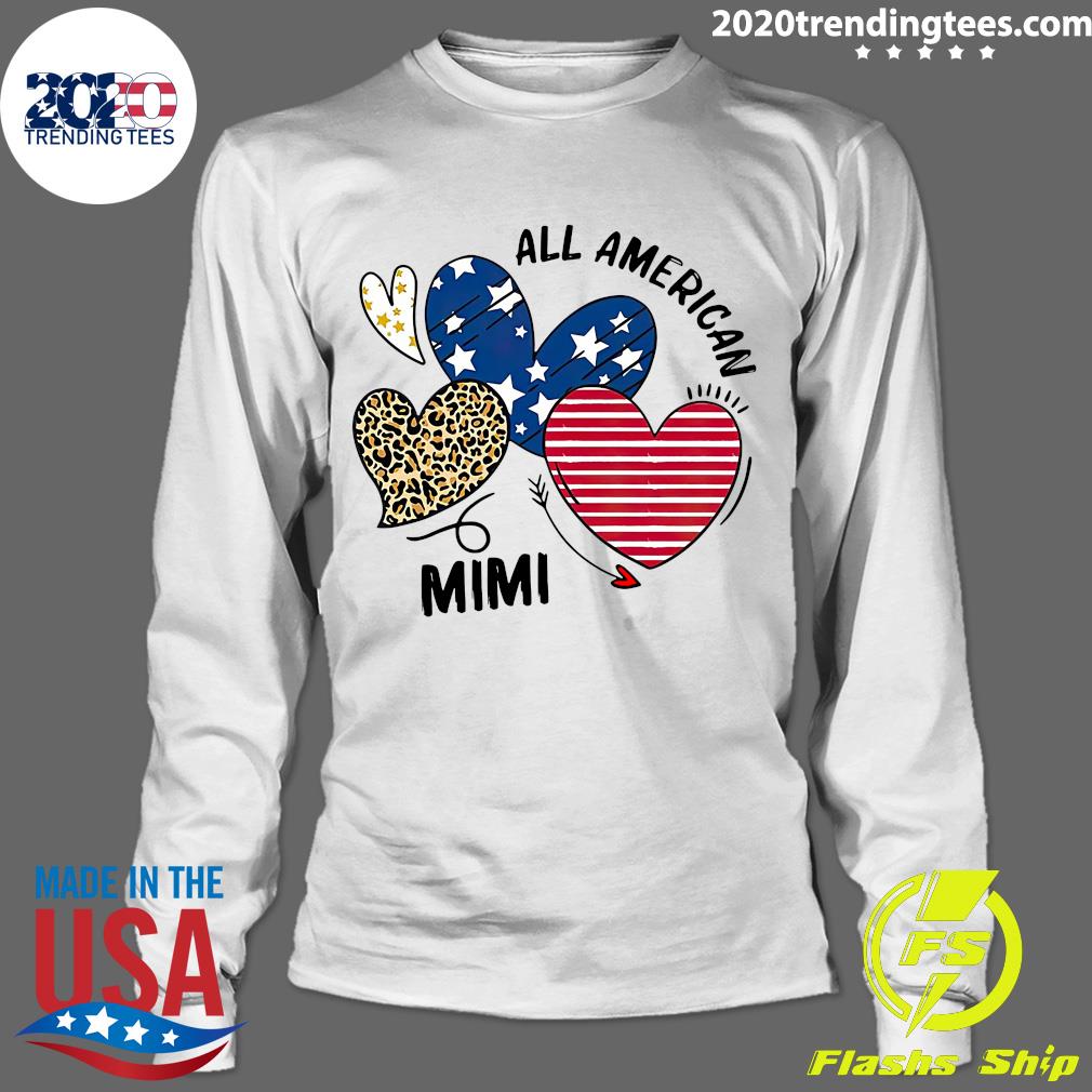 Heart All American Mimi - Adult & Kids T-Shirts, Sweatshirts & Hoodies apparel design preview 4