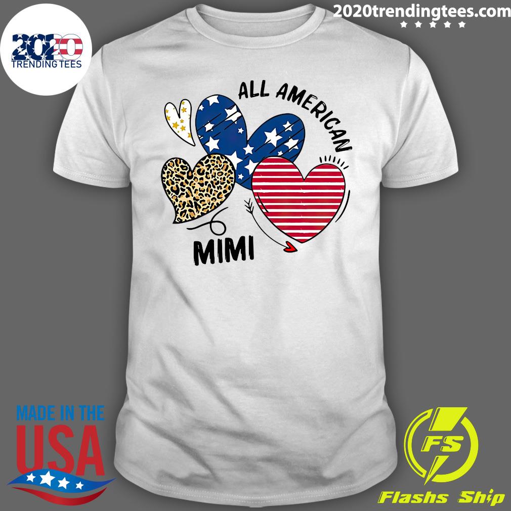 Heart All American Mimi - Adult & Kids T-Shirts, Sweatshirts & Hoodies apparel design preview 1