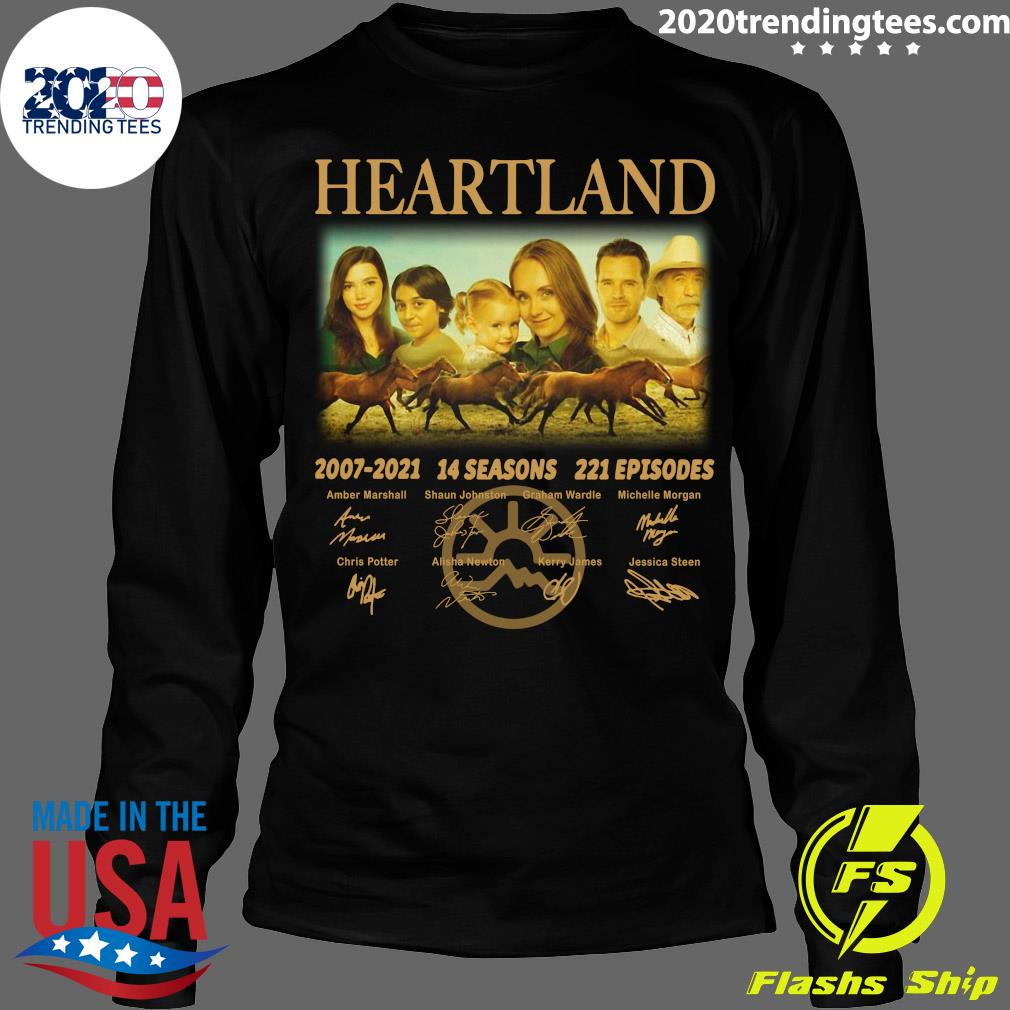 Heartland 2007 2021 14 Seasons 221 Episodes - Adult & Kids T-Shirts, Sweatshirts & Hoodies apparel design preview 4