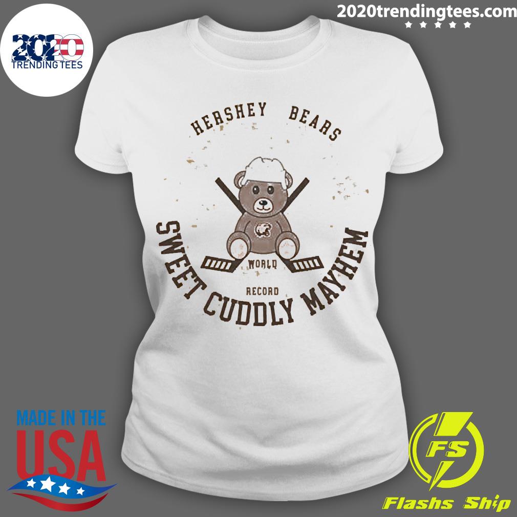 Hershey Bears Teddy Bear Toss - Adult & Kids T-Shirts, Sweatshirts & Hoodies apparel design preview 3