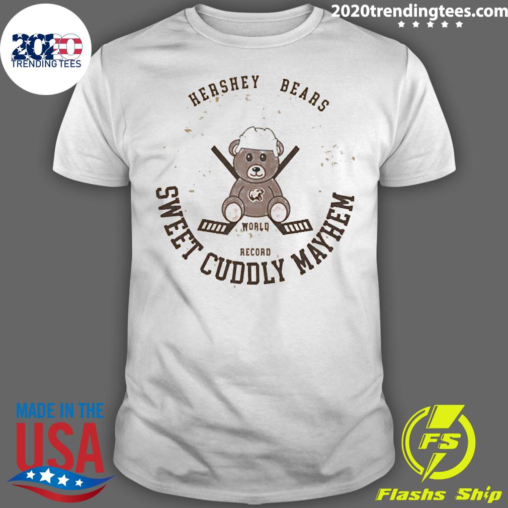 Hershey Bears Teddy Bear Toss - Adult & Kids T-Shirts, Sweatshirts & Hoodies apparel design preview 1