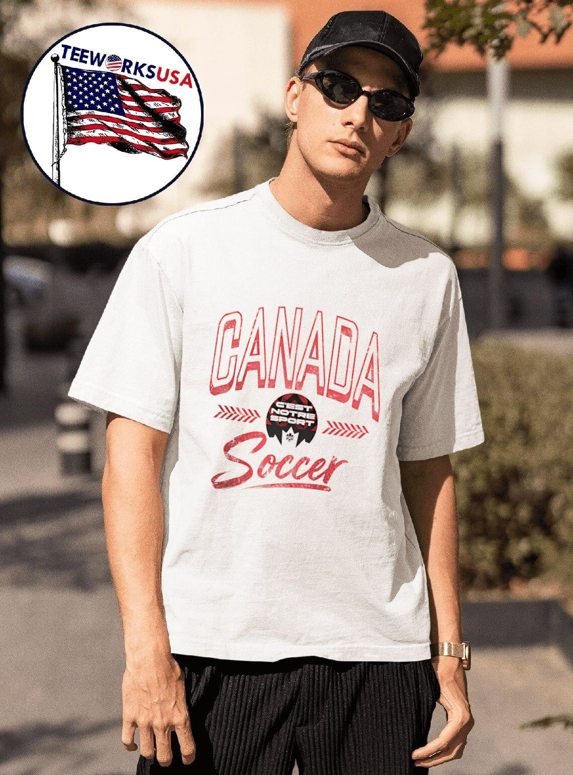 Canada Soccer Elevated - Adult & Kids T-Shirts, Sweatshirts & Hoodies apparel design preview 1