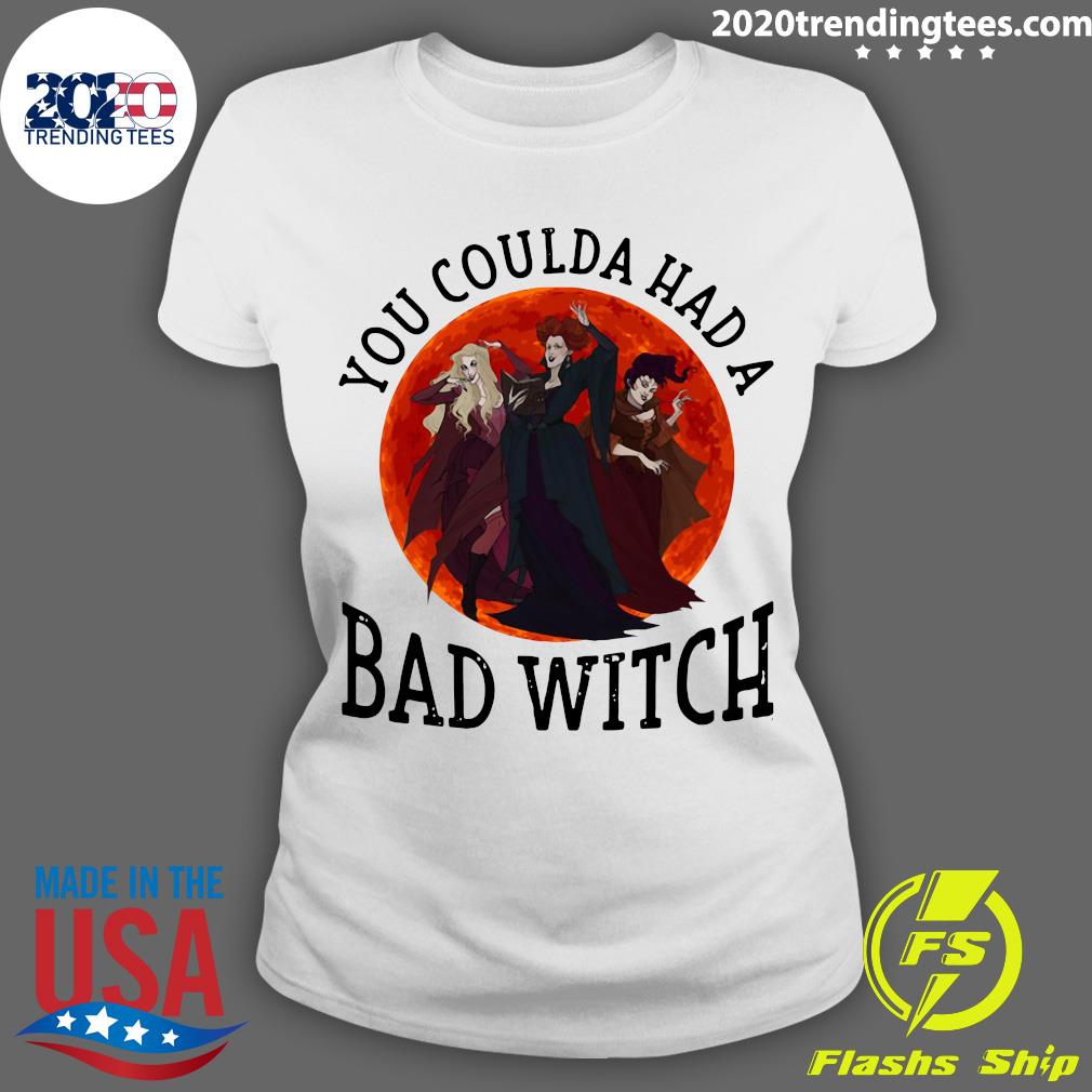 Hocus Pocus You Coulda Had A Bad Witch Sunset - Adult & Kids T-Shirts, Sweatshirts & Hoodies apparel design preview 3
