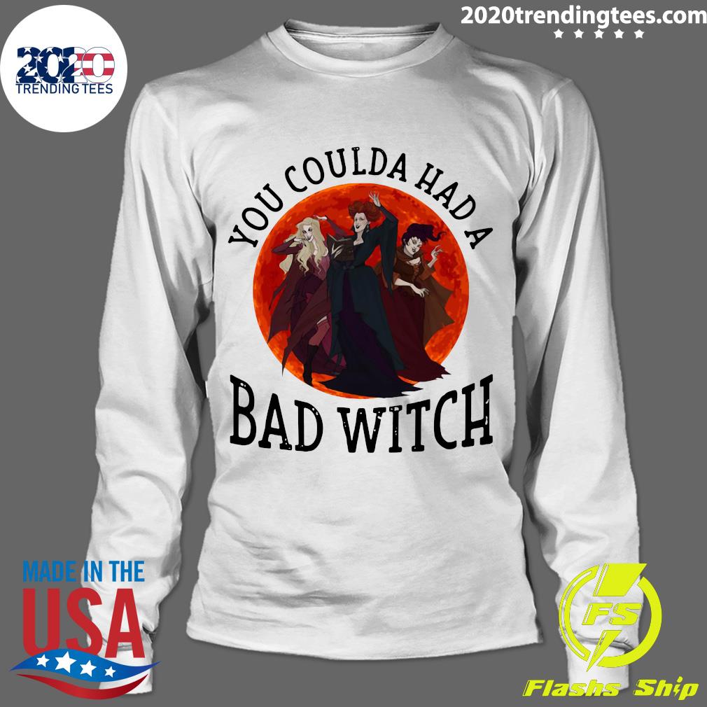 Hocus Pocus You Coulda Had A Bad Witch Sunset - Adult & Kids T-Shirts, Sweatshirts & Hoodies apparel design preview 4