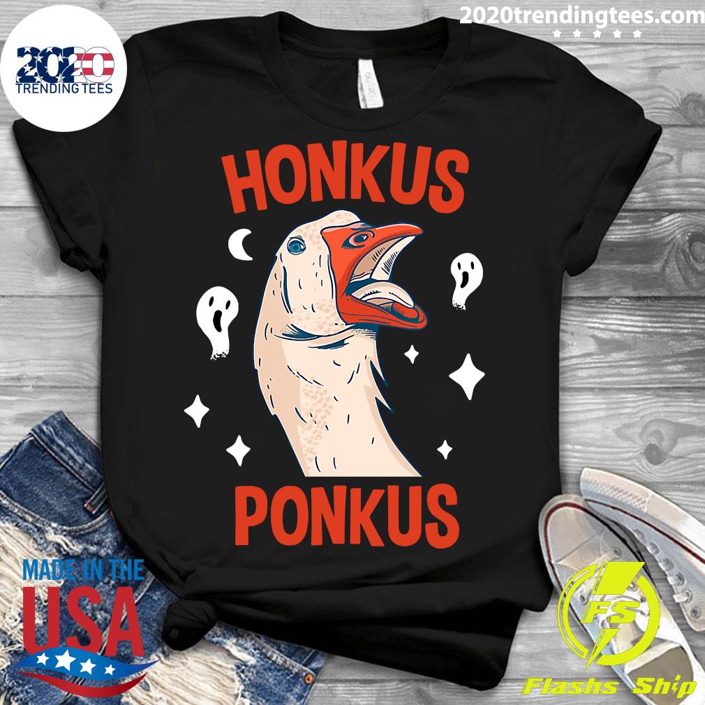 Honkus Ponkus Goose - Adult & Kids T-Shirts, Sweatshirts & Hoodies apparel design preview 3