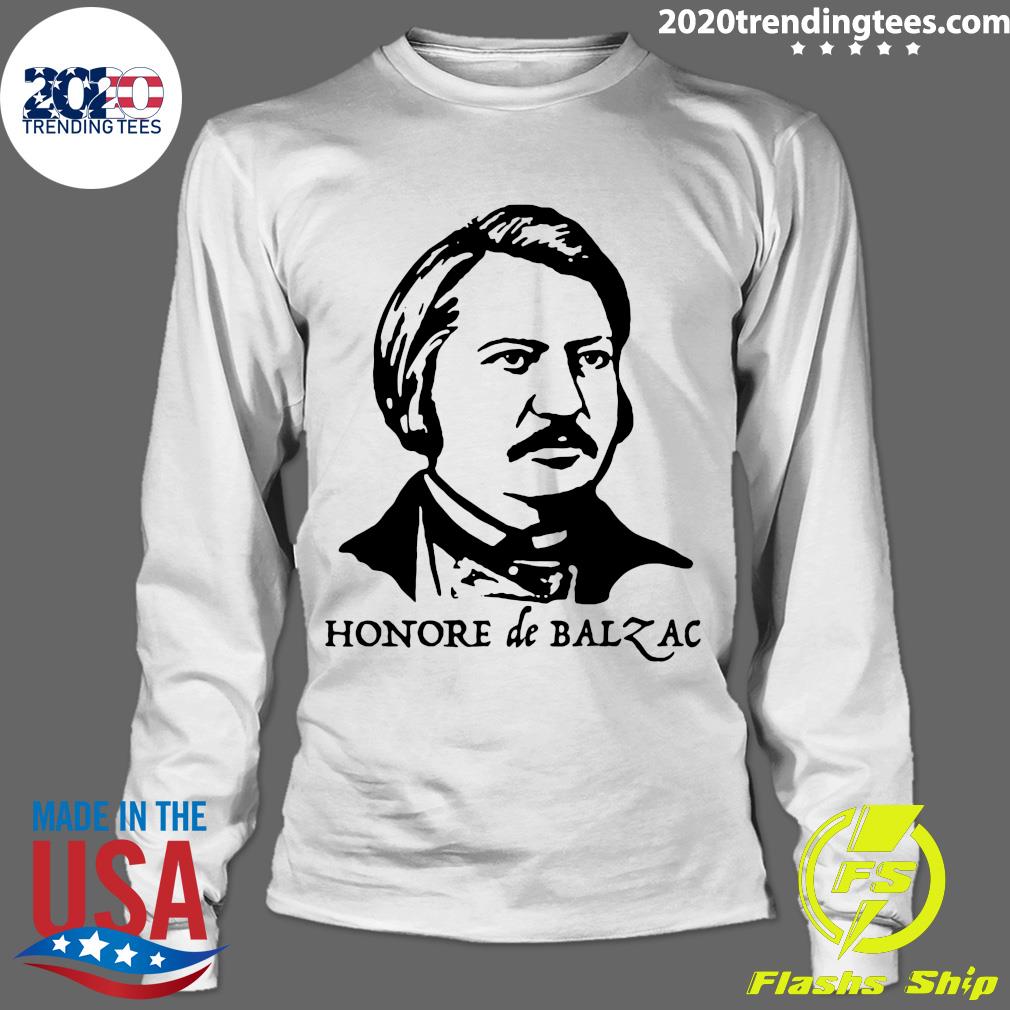Honore De Balzac - Adult & Kids T-Shirts, Sweatshirts & Hoodies apparel design preview 4
