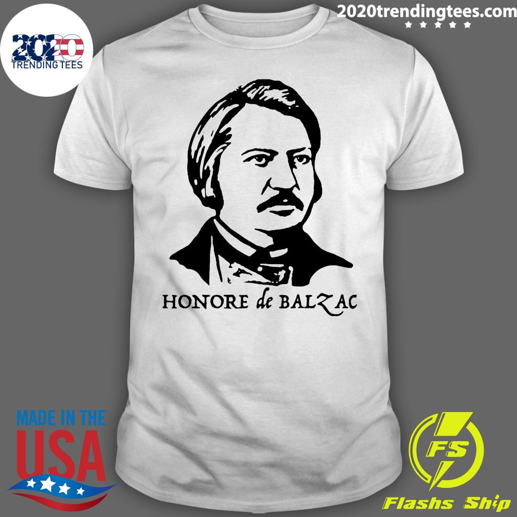 Honore De Balzac - Adult & Kids T-Shirts, Sweatshirts & Hoodies apparel design preview 1