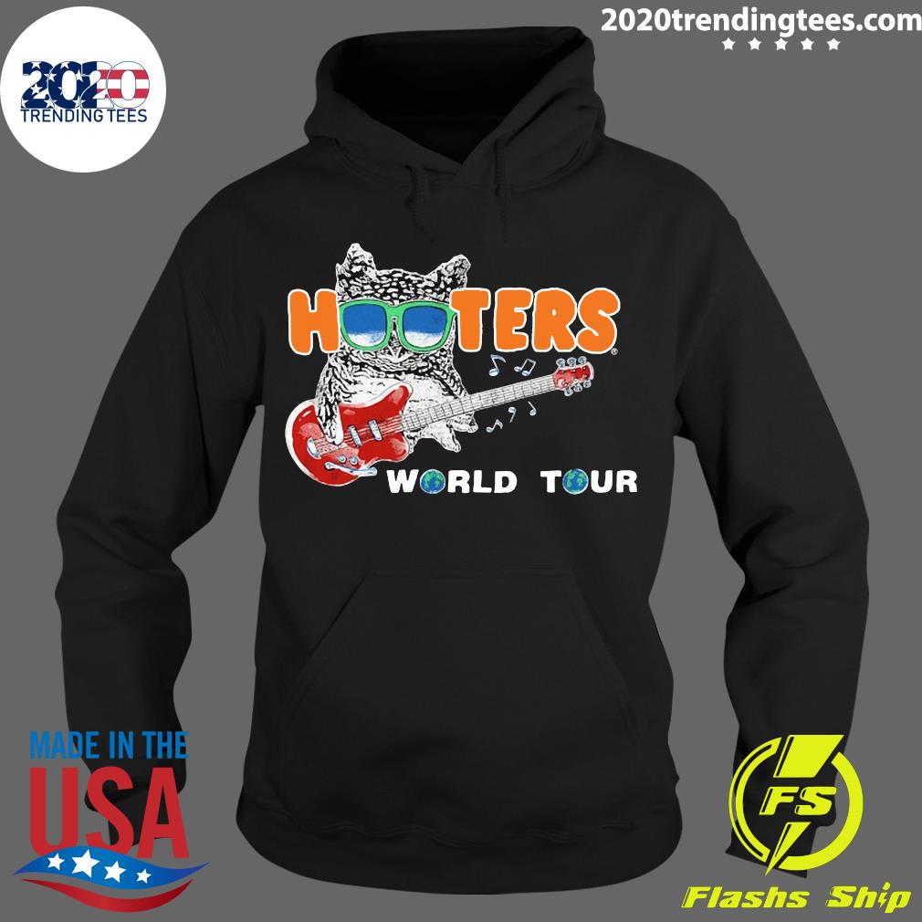 Hooters World Tour Black Small - Adult & Kids T-Shirts, Sweatshirts & Hoodies apparel design preview 2