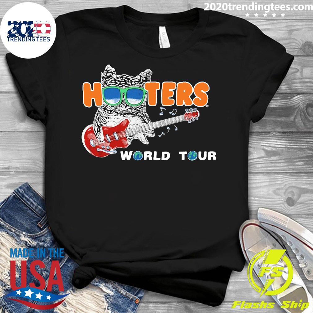 Hooters World Tour Black Small - Adult & Kids T-Shirts, Sweatshirts & Hoodies apparel design preview 3