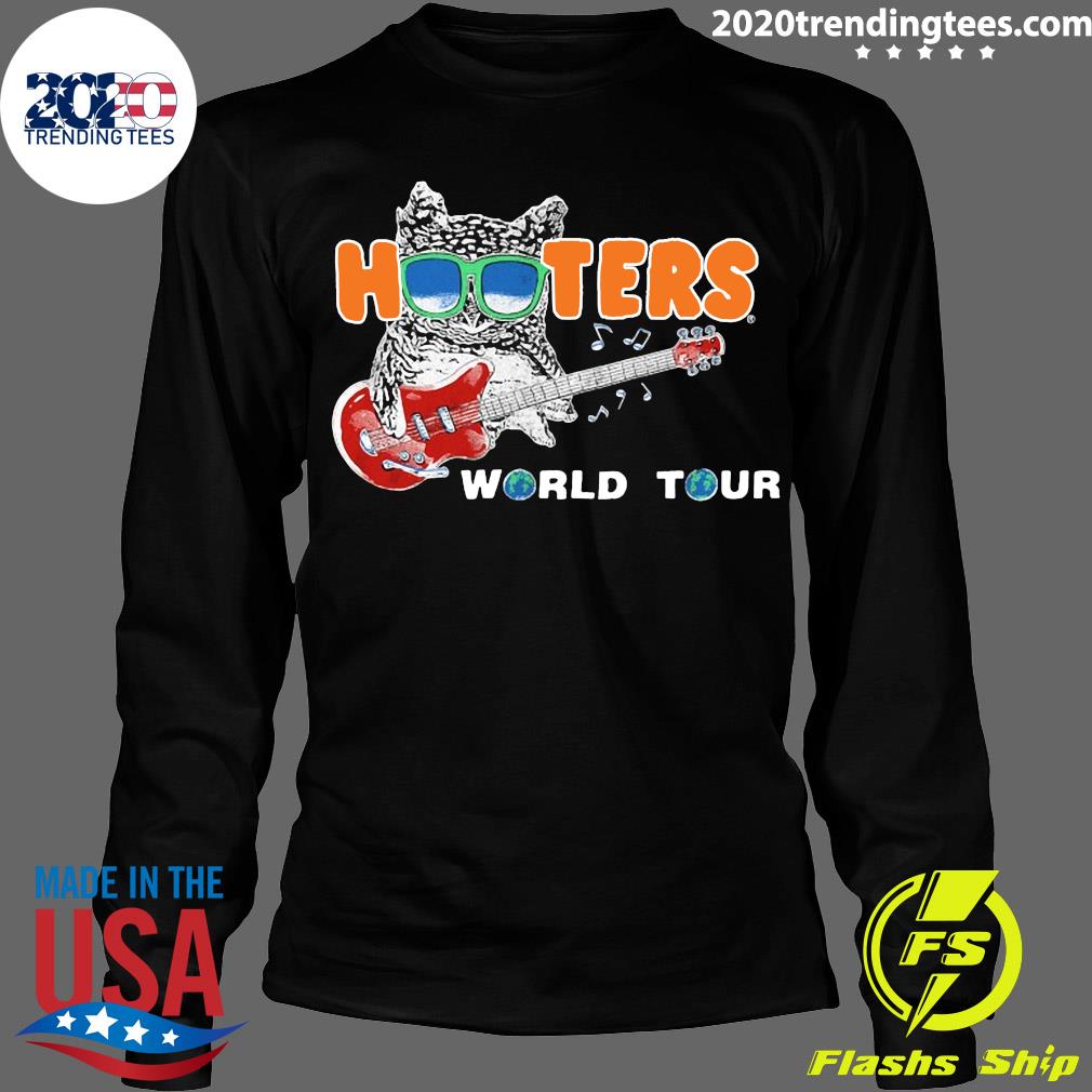 Hooters World Tour Black Small - Adult & Kids T-Shirts, Sweatshirts & Hoodies apparel design preview 4