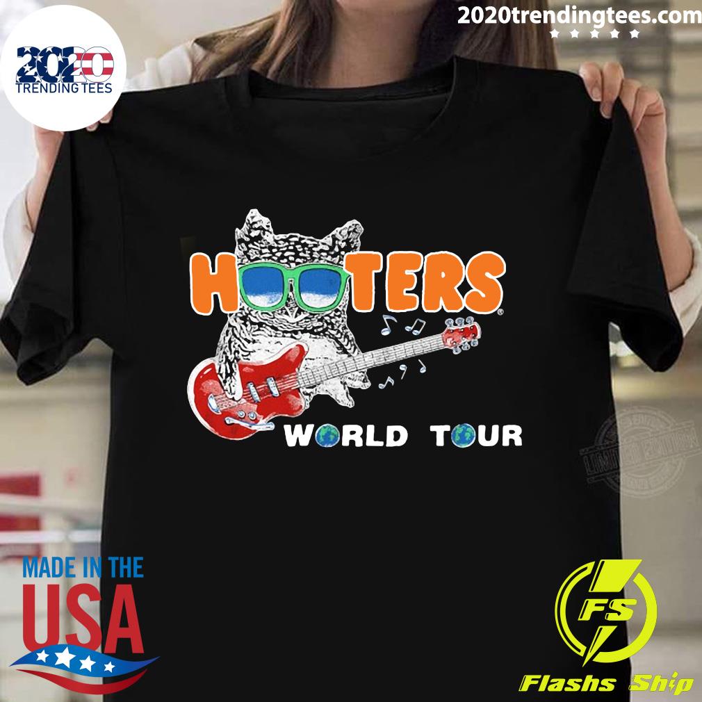 Hooters World Tour Black Small - Adult & Kids T-Shirts, Sweatshirts & Hoodies apparel design preview 1