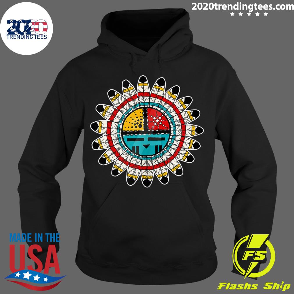 Hopi Kachina Native American - Adult & Kids T-Shirts, Sweatshirts & Hoodies apparel design preview 2