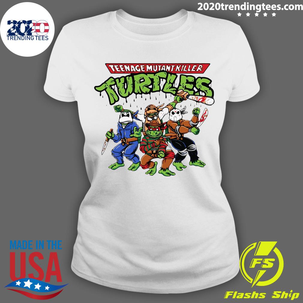 Horror Teenage Mutant Killer Turtles Halloween - Adult & Kids T-Shirts, Sweatshirts & Hoodies apparel design preview 3