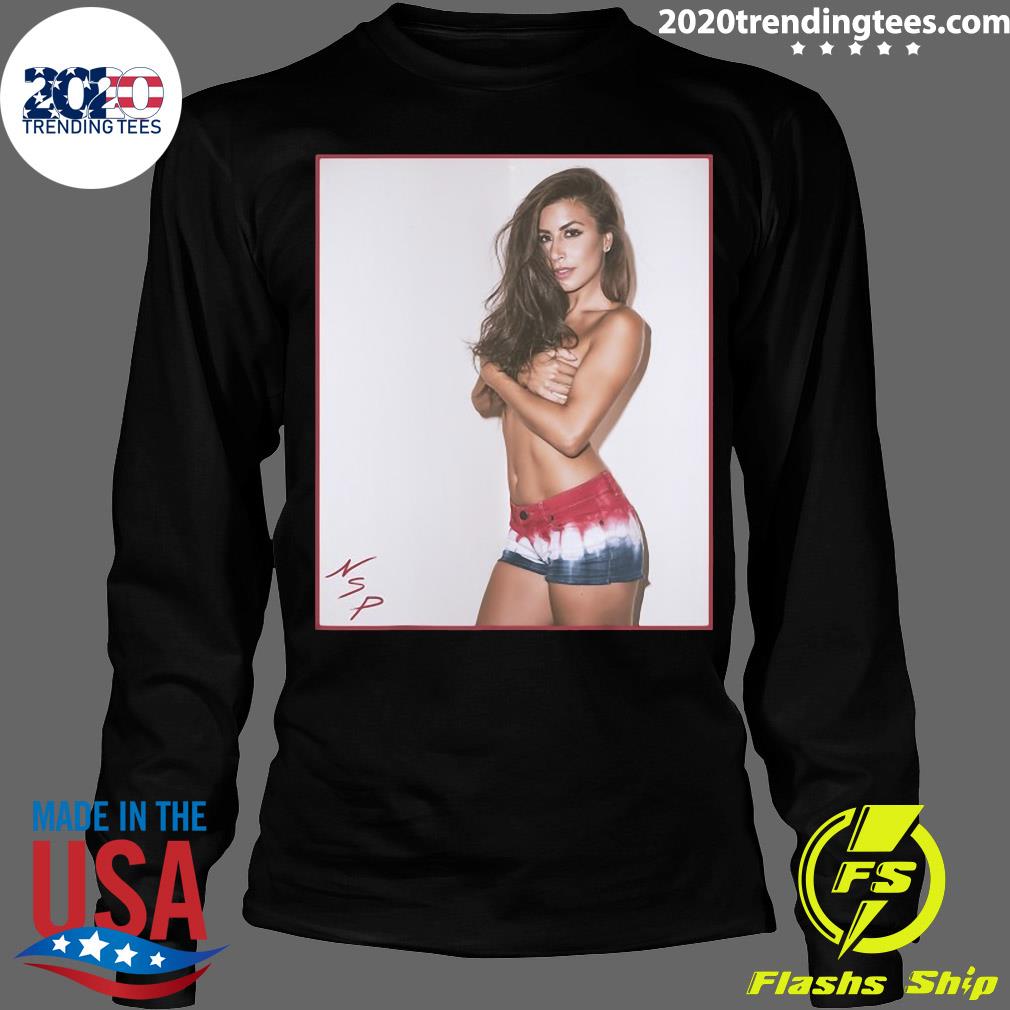 Hot Girl On For Men Sexy Brunette Latina In Shorts - Adult & Kids T-Shirts, Sweatshirts & Hoodies apparel design preview 4