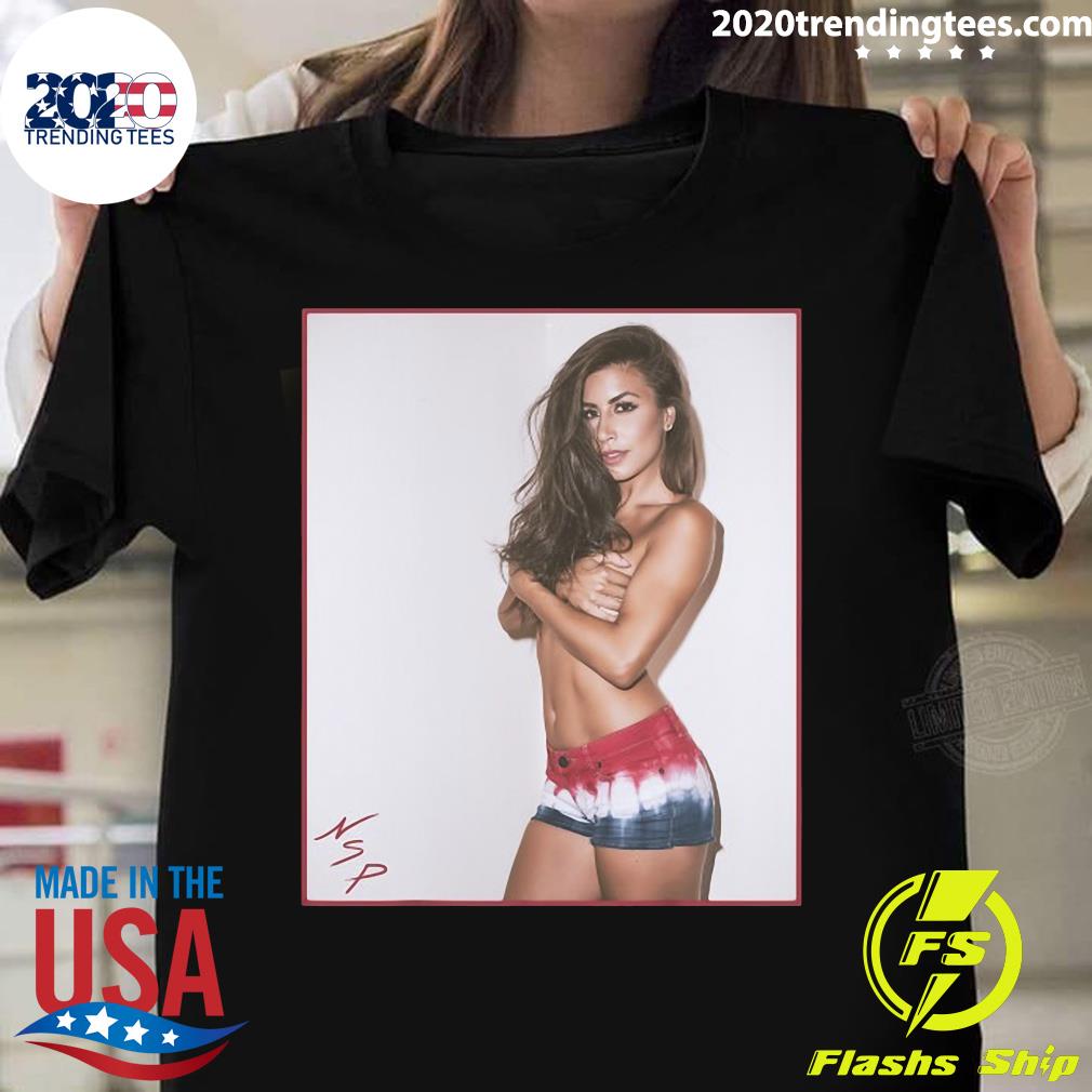 Hot Girl On For Men Sexy Brunette Latina In Shorts - Adult & Kids T-Shirts, Sweatshirts & Hoodies apparel design preview 1