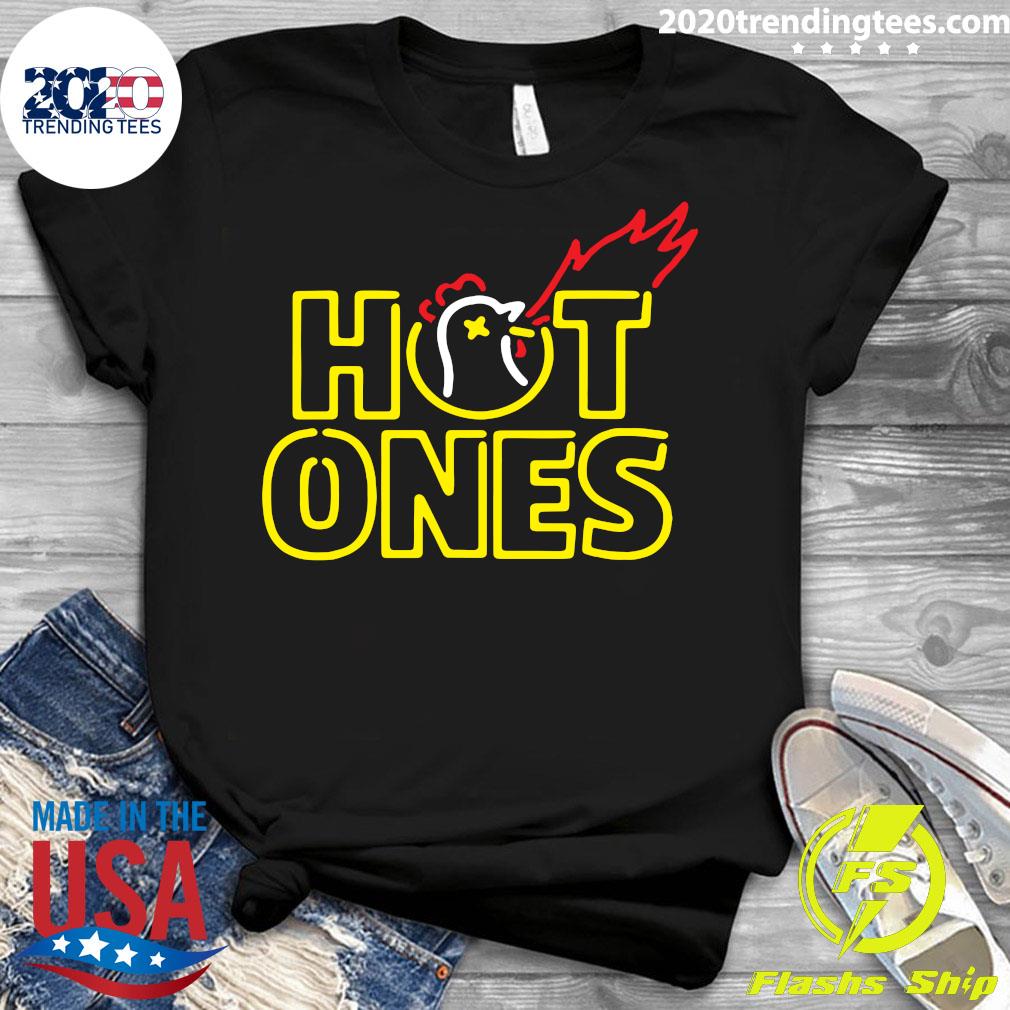 Hot Ones - Adult & Kids T-Shirts, Sweatshirts & Hoodies apparel design preview 3
