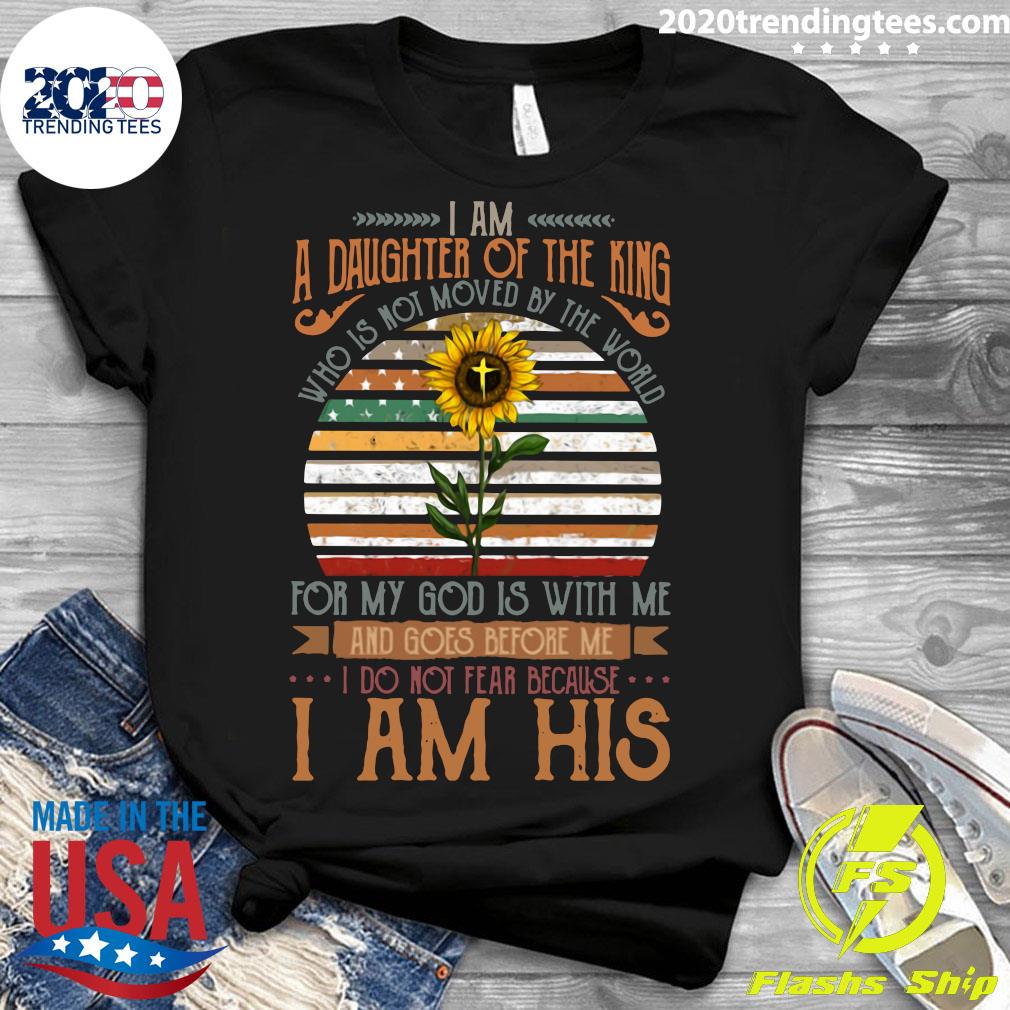 I Am A Daughter Of The King Who Is Not Moved By World - Adult & Kids T-Shirts, Sweatshirts & Hoodies apparel design preview 3