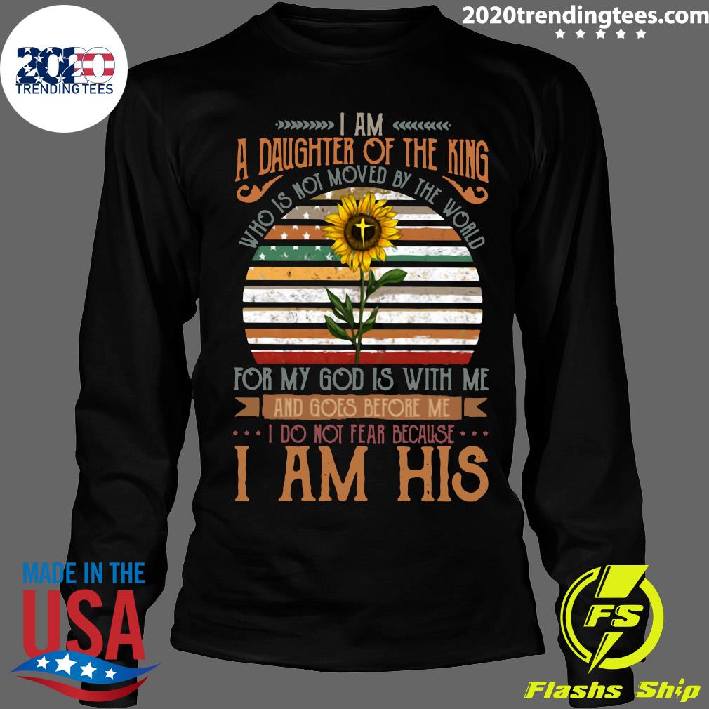 I Am A Daughter Of The King Who Is Not Moved By World - Adult & Kids T-Shirts, Sweatshirts & Hoodies apparel design preview 4