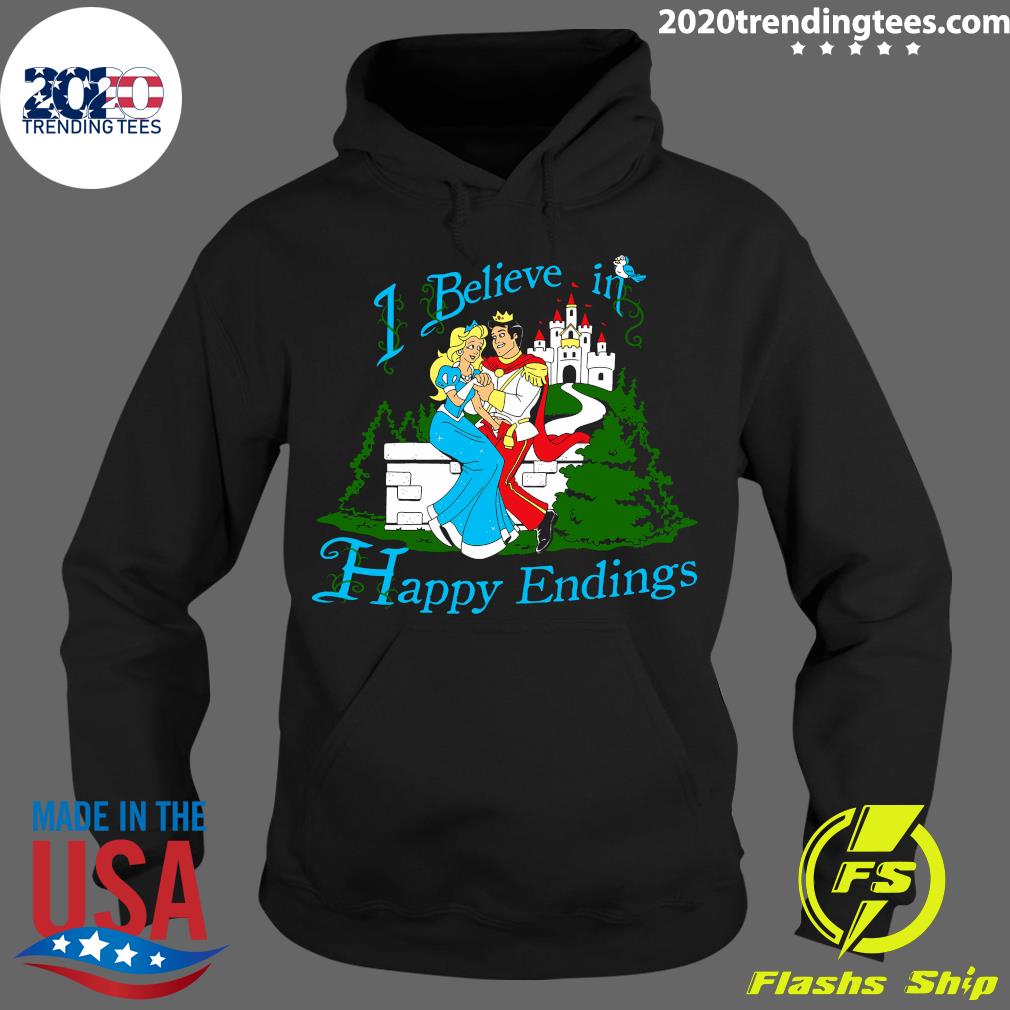 I Believe In Happy Endings - Adult & Kids T-Shirts, Sweatshirts & Hoodies apparel design preview 2