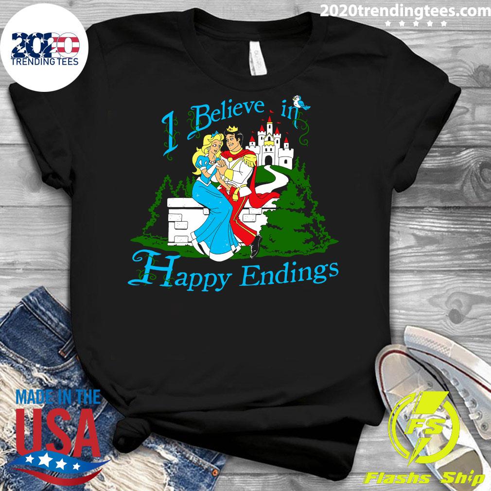 I Believe In Happy Endings - Adult & Kids T-Shirts, Sweatshirts & Hoodies apparel design preview 3