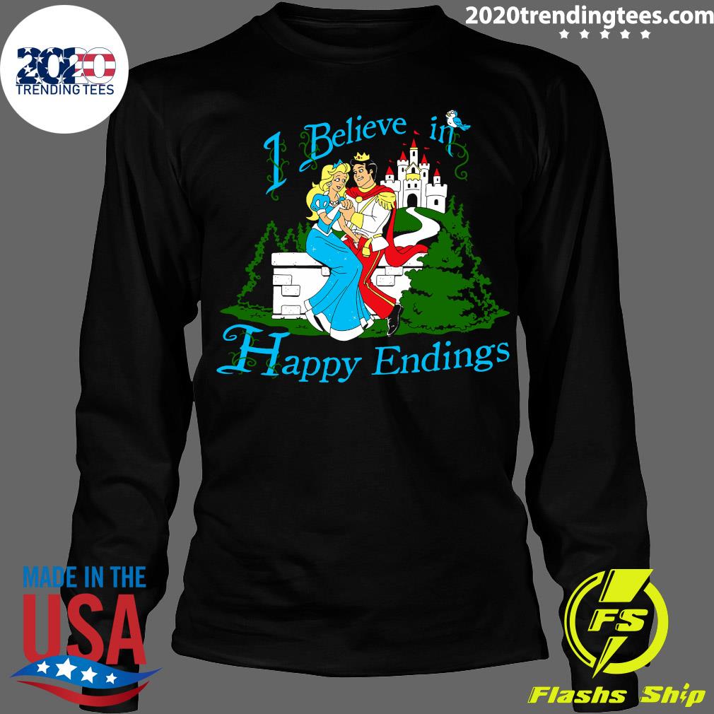 I Believe In Happy Endings - Adult & Kids T-Shirts, Sweatshirts & Hoodies apparel design preview 4