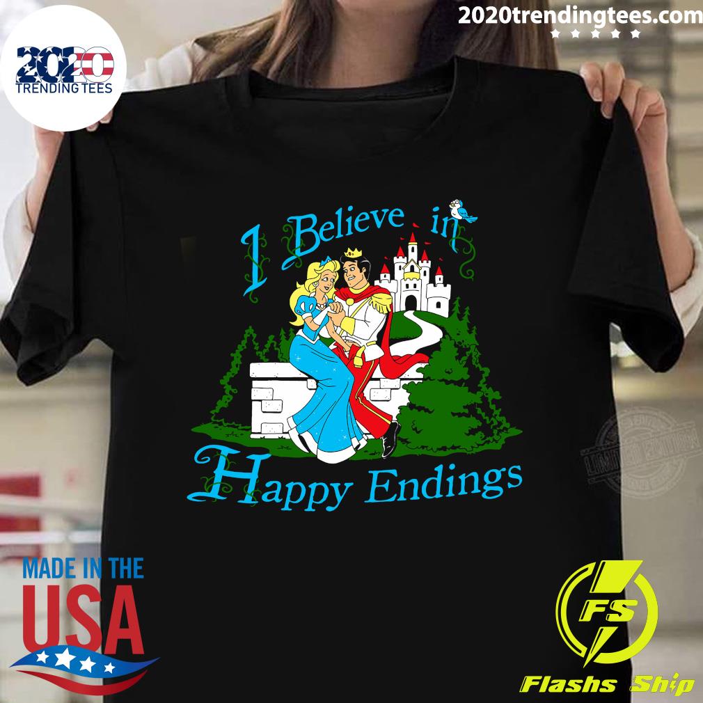 I Believe In Happy Endings - Adult & Kids T-Shirts, Sweatshirts & Hoodies apparel design preview 1