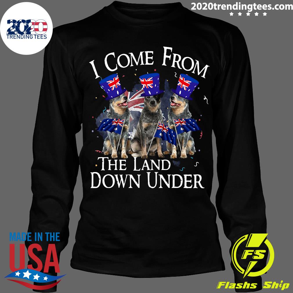 I Come From The Land Down Under England Dog - Adult & Kids T-Shirts, Sweatshirts & Hoodies apparel design preview 4