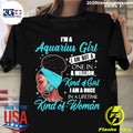 I'm A Aquarius Girl I Am Not One In Million Kind Of - Adult & Kids T-Shirts, Sweatshirts & Hoodies apparel design preview 1