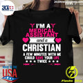 I'm A Medical Assistant And Christian Few Minutes - Adult & Kids T-Shirts, Sweatshirts & Hoodies apparel design preview 1