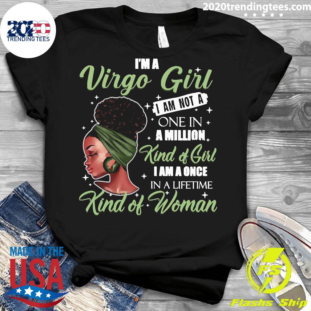I'm A Virgo Girl I Am Not One In Million Kind Of - Adult & Kids T-Shirts, Sweatshirts & Hoodies apparel design preview 3