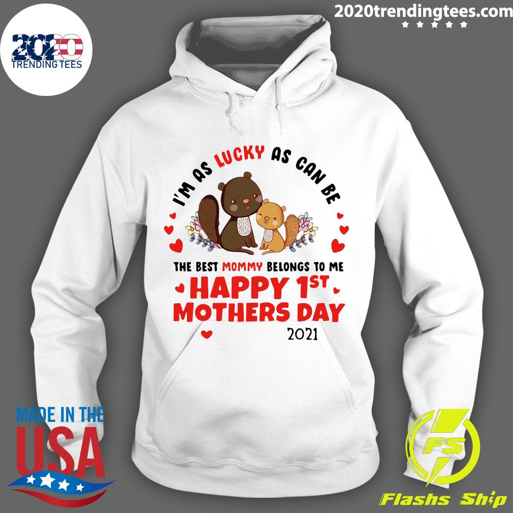 I'm As Lucky Can Be The Best Mommy Belongs To Me - Adult & Kids T-Shirts, Sweatshirts & Hoodies apparel design preview 2