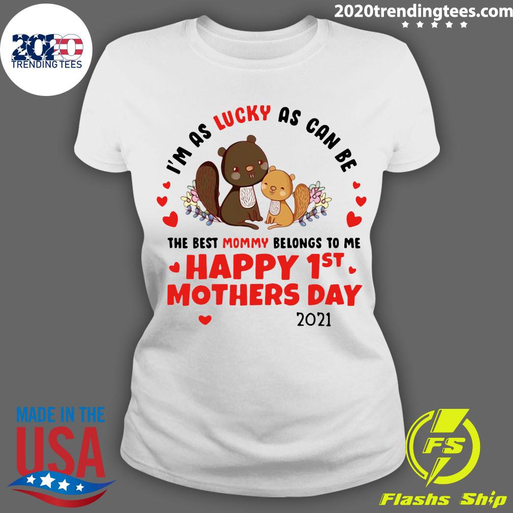 I'm As Lucky Can Be The Best Mommy Belongs To Me - Adult & Kids T-Shirts, Sweatshirts & Hoodies apparel design preview 3