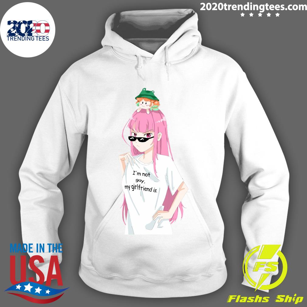 I'm Not Gay My Girlfriend Is - Adult & Kids T-Shirts, Sweatshirts & Hoodies apparel design preview 2