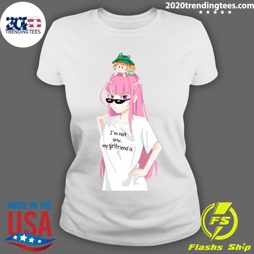 I'm Not Gay My Girlfriend Is - Adult & Kids T-Shirts, Sweatshirts & Hoodies apparel design preview 3