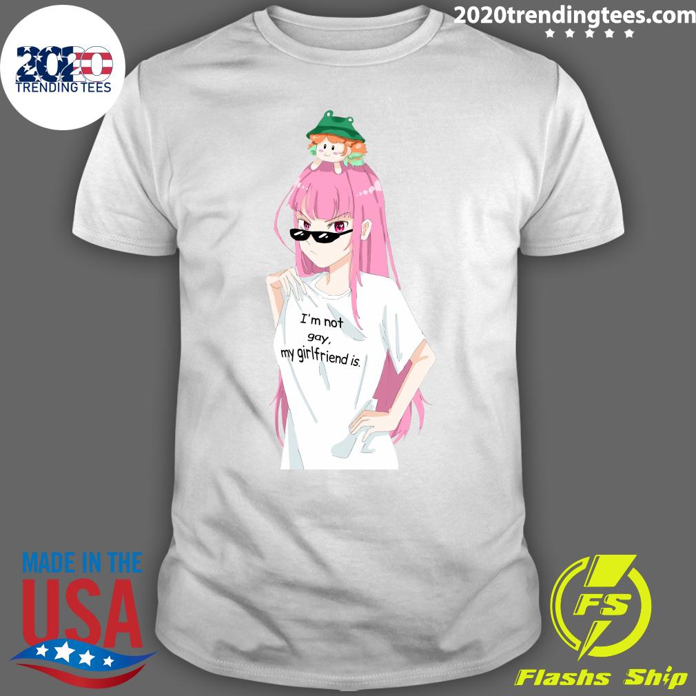 I'm Not Gay My Girlfriend Is - Adult & Kids T-Shirts, Sweatshirts & Hoodies apparel design preview 1