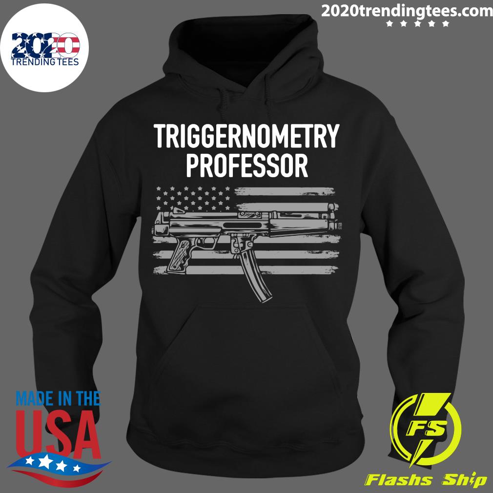I Study Triggernometry Guns Trigonometry Math - Adult & Kids T-Shirts, Sweatshirts & Hoodies apparel design preview 2