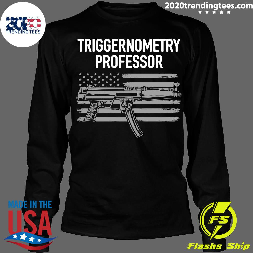 I Study Triggernometry Guns Trigonometry Math - Adult & Kids T-Shirts, Sweatshirts & Hoodies apparel design preview 4