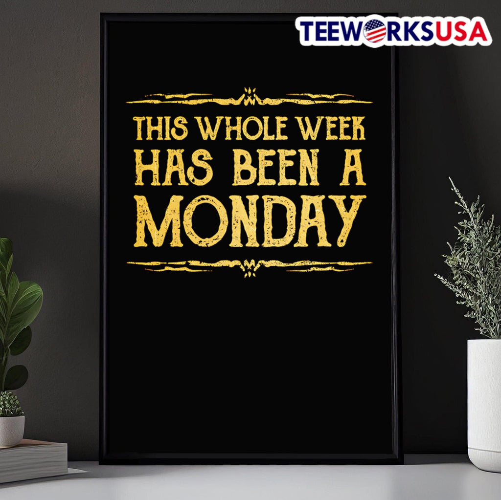 This whole week has been a Monday - Adult & Kids T-Shirts, Sweatshirts & Hoodies apparel design preview 5