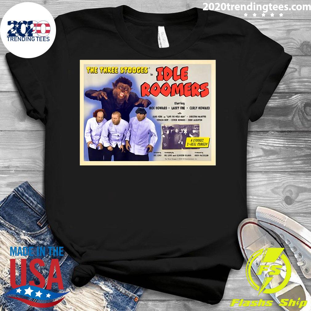 Idle Roomers Classic Horror Poster - Adult & Kids T-Shirts, Sweatshirts & Hoodies apparel design preview 3