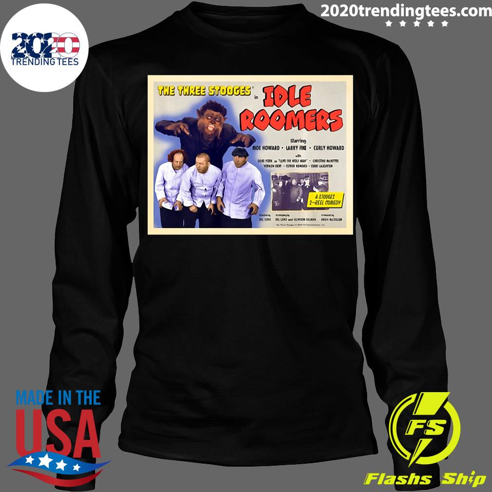 Idle Roomers Classic Horror Poster - Adult & Kids T-Shirts, Sweatshirts & Hoodies apparel design preview 4