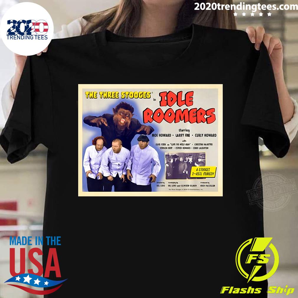 Idle Roomers Classic Horror Poster - Adult & Kids T-Shirts, Sweatshirts & Hoodies apparel design preview 1