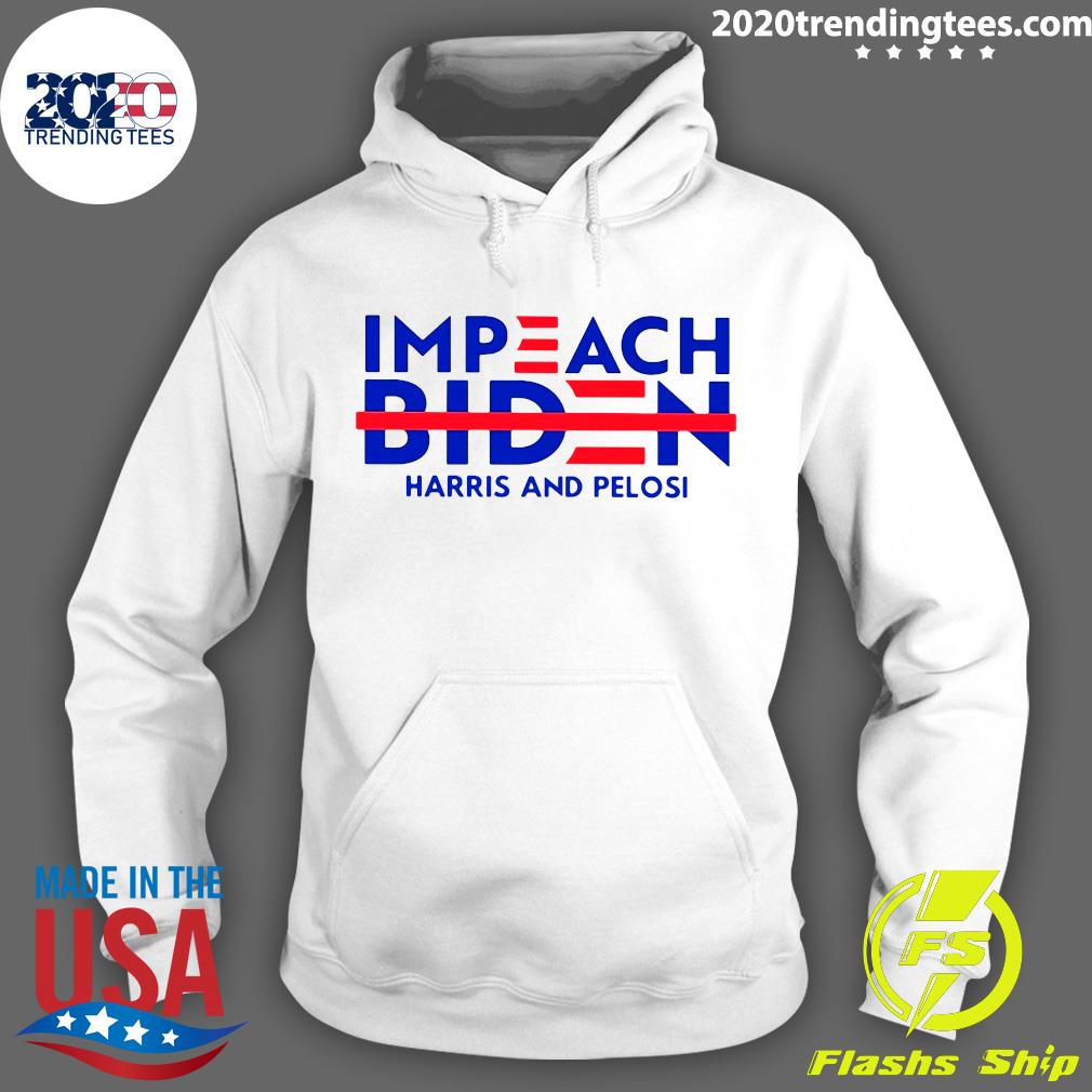 Impeach Biden Harris And Pelosi - Adult & Kids T-Shirts, Sweatshirts & Hoodies apparel design preview 2