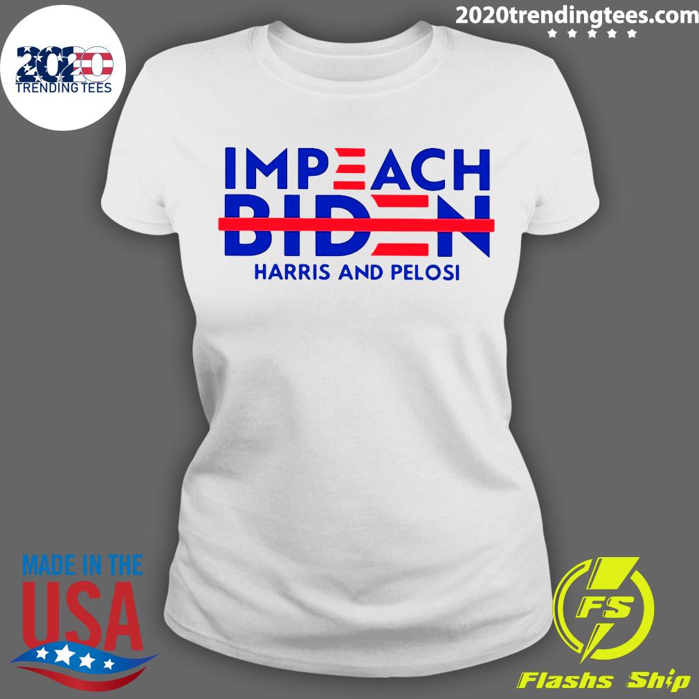 Impeach Biden Harris And Pelosi - Adult & Kids T-Shirts, Sweatshirts & Hoodies apparel design preview 3