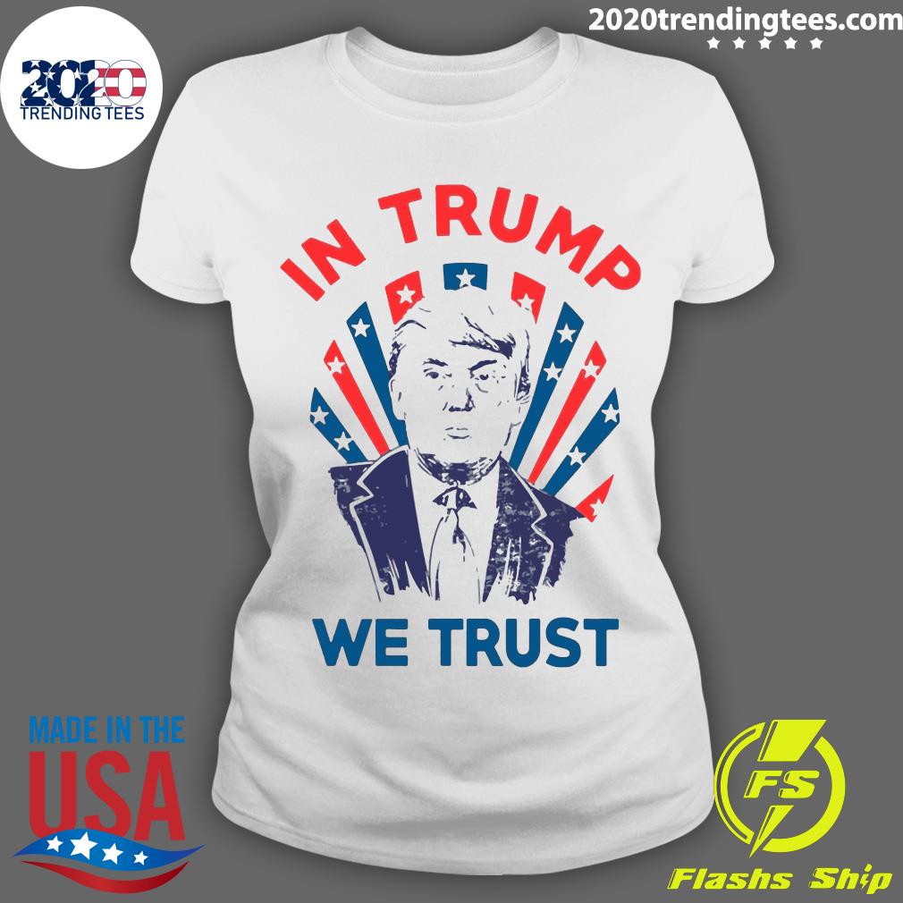 In Donald Trump We Trust - Adult & Kids T-Shirts, Sweatshirts & Hoodies apparel design preview 3