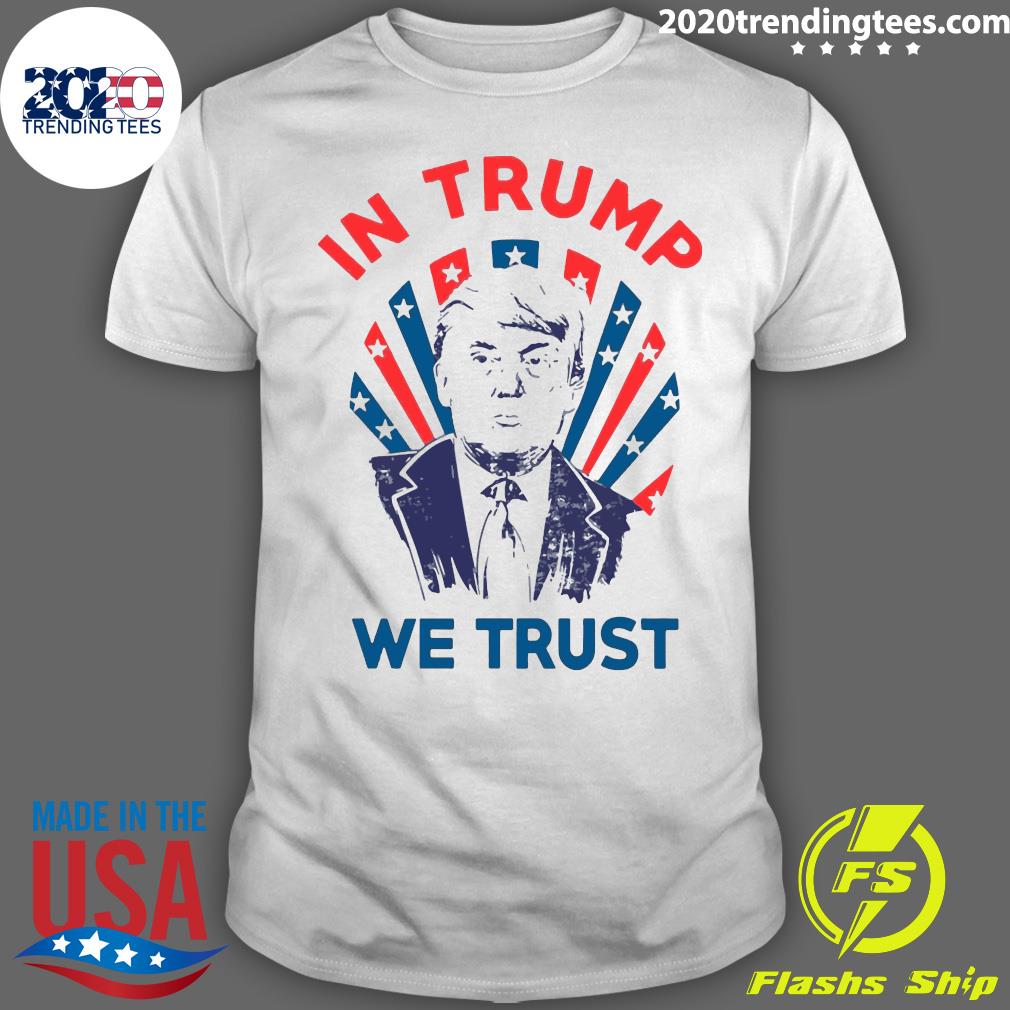 In Donald Trump We Trust - Adult & Kids T-Shirts, Sweatshirts & Hoodies apparel design preview 1