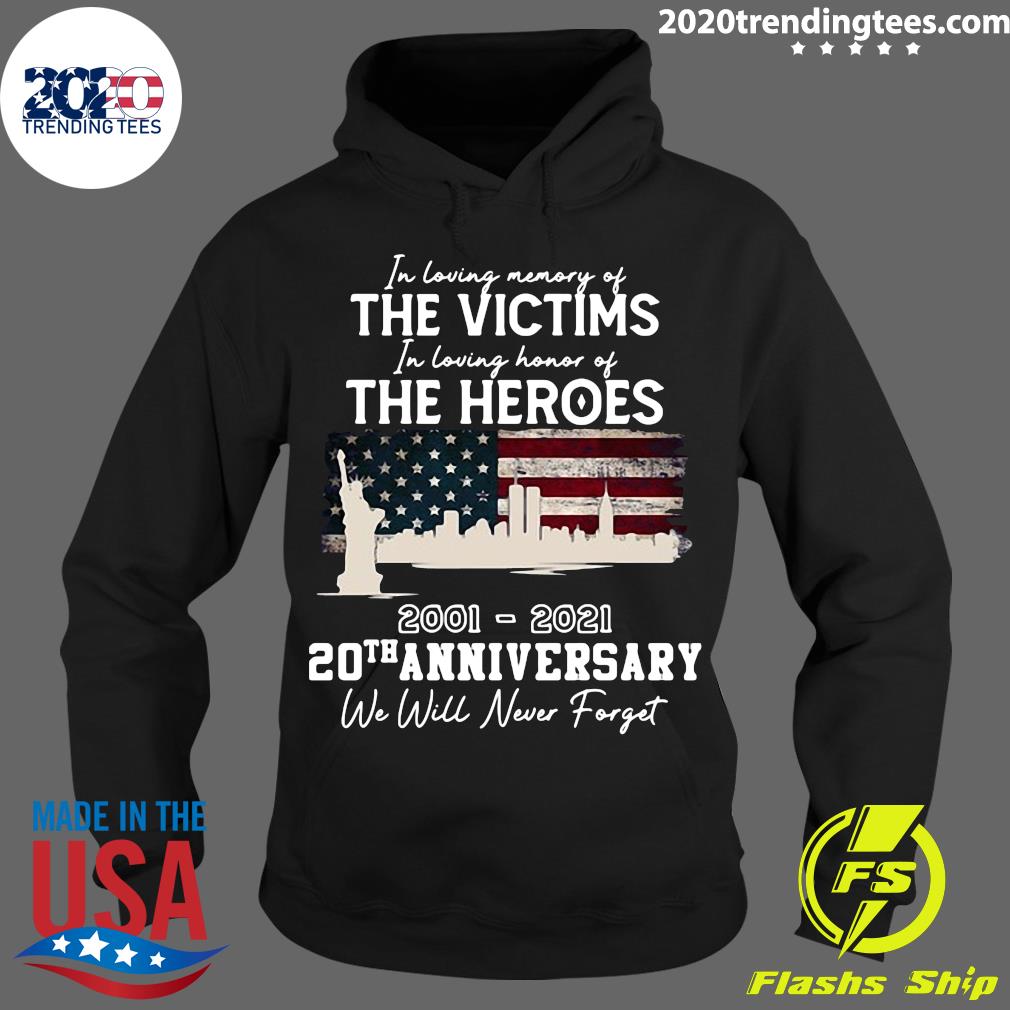 In Loving Memory Of The Victims Honor Heroes - Adult & Kids T-Shirts, Sweatshirts & Hoodies apparel design preview 2