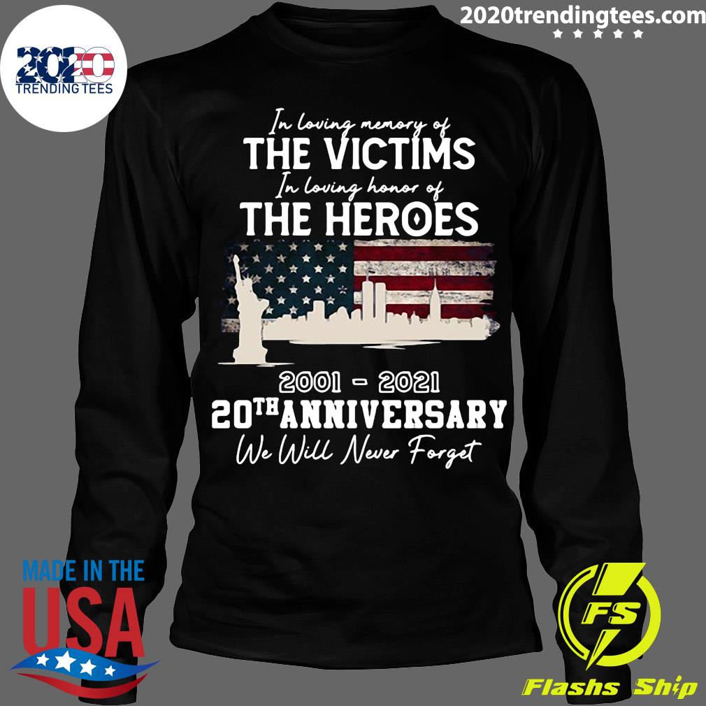 In Loving Memory Of The Victims Honor Heroes - Adult & Kids T-Shirts, Sweatshirts & Hoodies apparel design preview 4