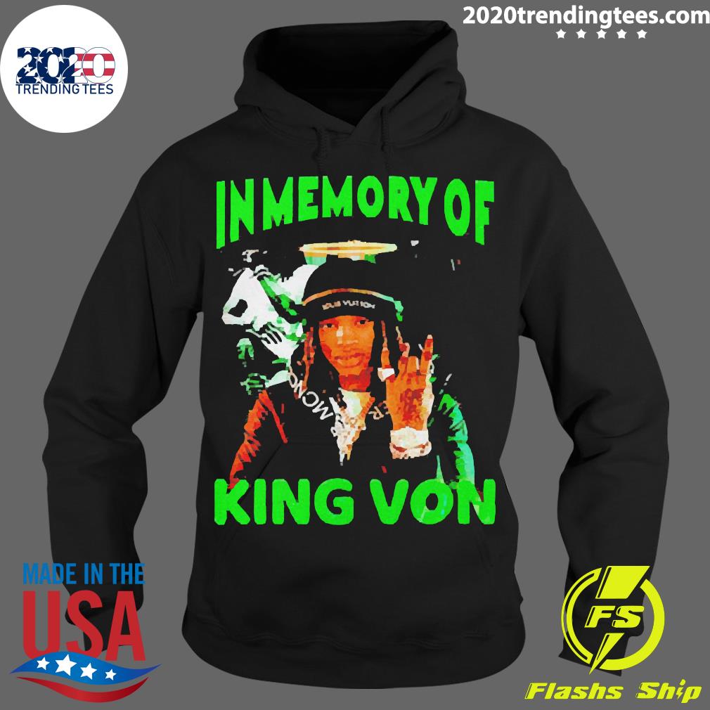 In Memory Of King Von - Adult & Kids T-Shirts, Sweatshirts & Hoodies apparel design preview 2